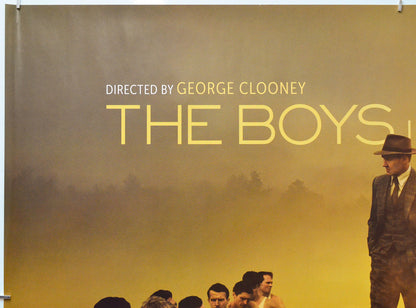 The Boys In The Boat (Top Left) Cinema Quad Movie Poster 