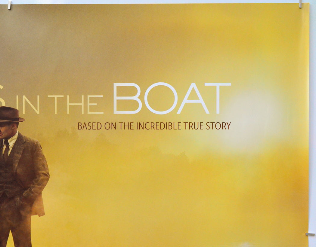 The Boys In The Boat (Top Right) Cinema Quad Movie Poster 