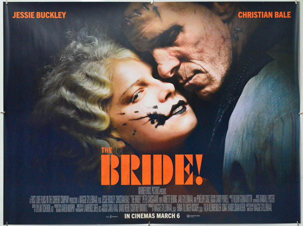 The Bride! - Original Quad Poster - Film Poster - Movie Poster