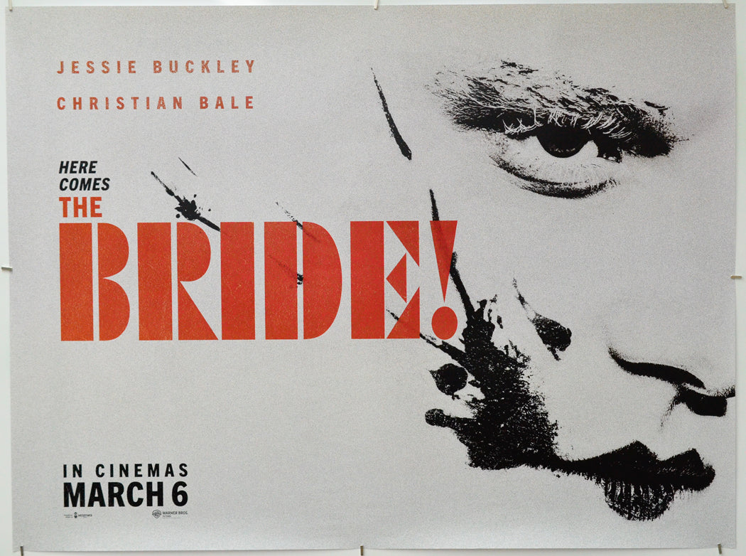 The Bride! - Original Quad Poster - Film Poster - Movie Poster
