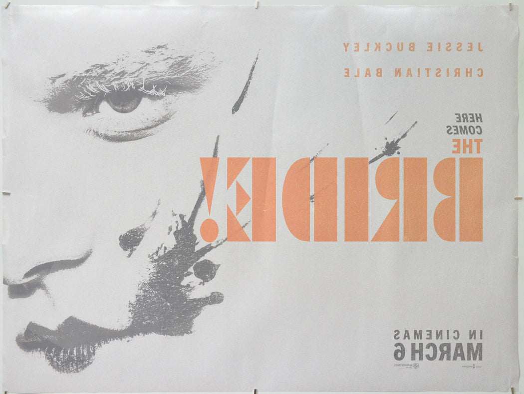 The Bride! (Back) Cinema Quad Movie Poster 