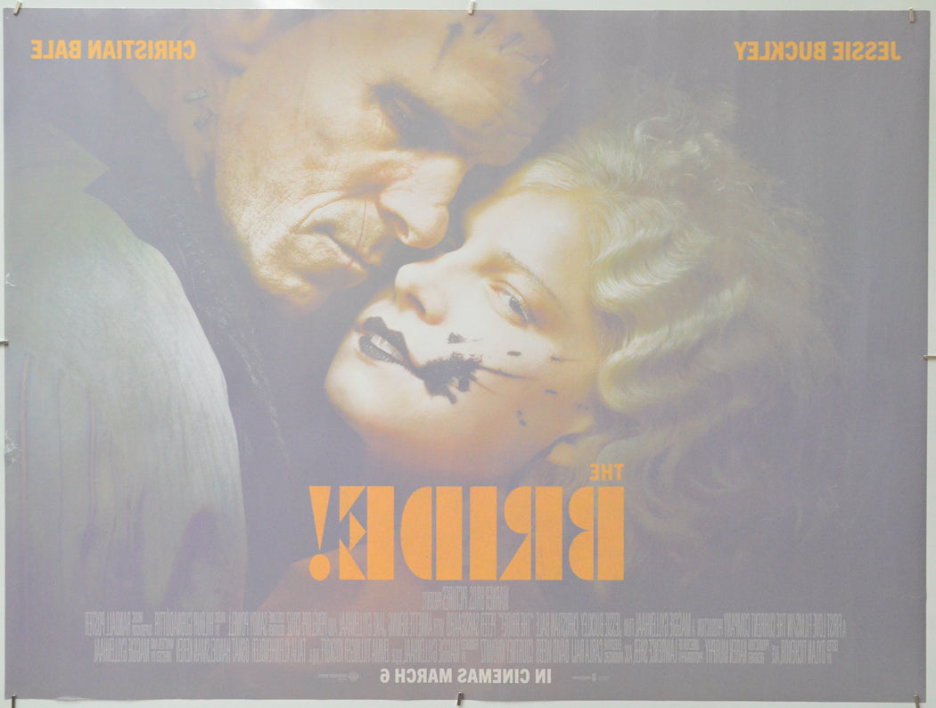 The Bride! (Back) Cinema Quad Movie Poster 