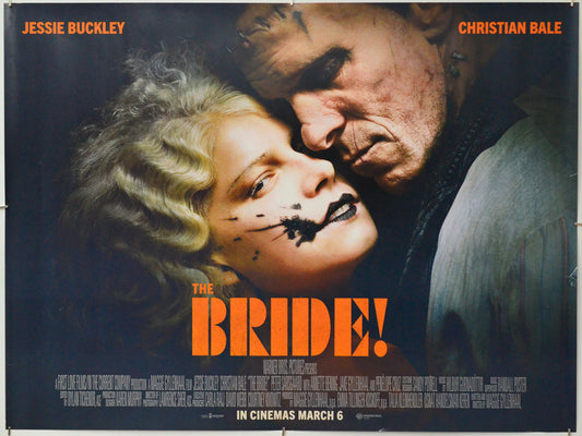 The Bride! - Original Quad Poster - Film Poster - Movie Poster