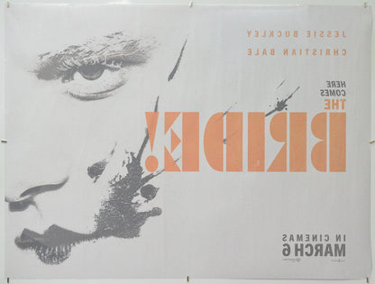 The Bride! (Back) Cinema Quad Movie Poster 