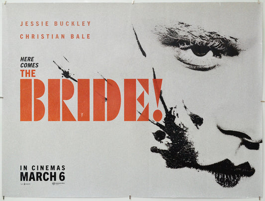 The Bride! - Original Quad Poster - Film Poster - Movie Poster