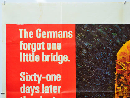 The Bridge At Remagen (Top Left) Cinema Quad Movie Poster 