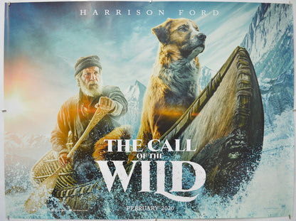 The Call Of The Wild - Original Quad Poster - Film Poster - Movie Poster