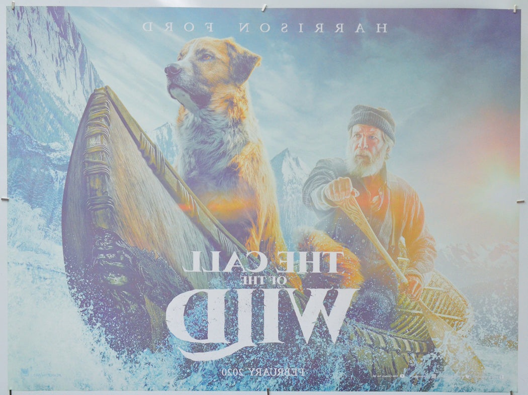 The Call Of The Wild (Back) Cinema Quad Movie Poster 