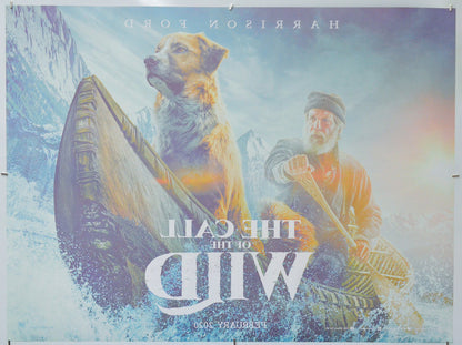 The Call Of The Wild (Back) Cinema Quad Movie Poster 