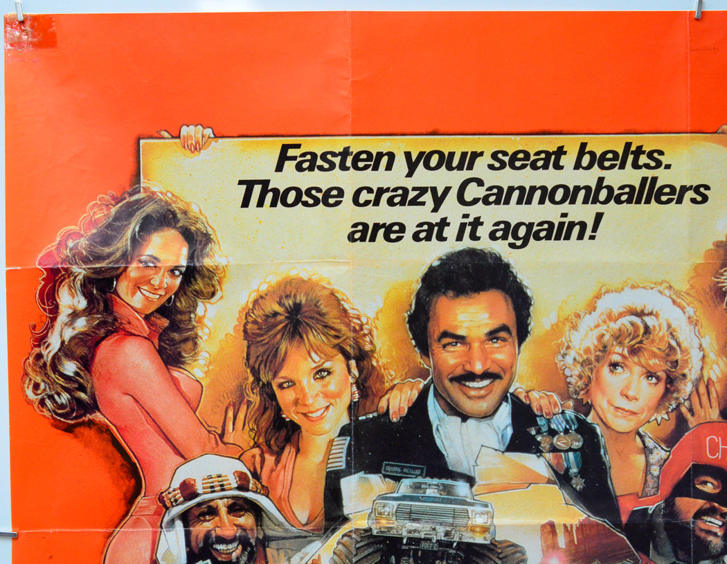 The Cannonball Run II (Top Left) Cinema Quad Movie Poster 