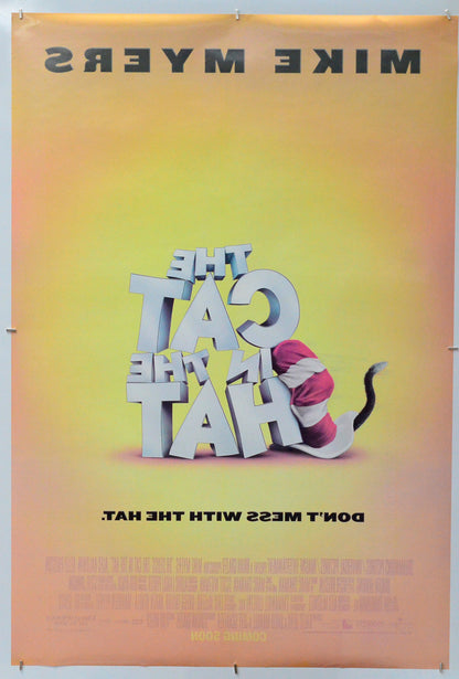 The Cat In The Hat (Back) Cinema One Sheet Movie Poster 