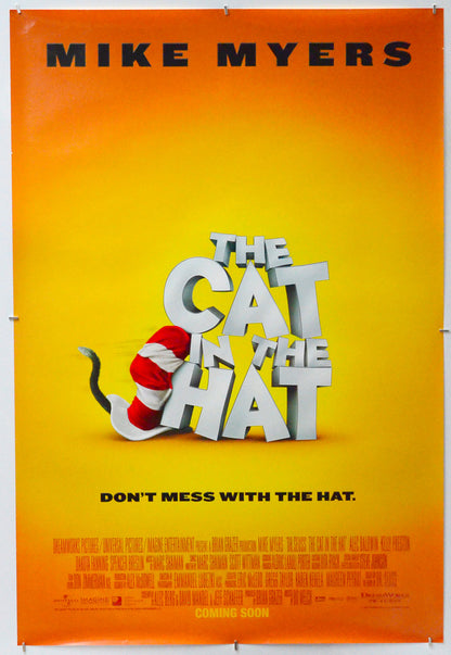The Cat In The Hat - Original One Sheet Poster - Film Poster - Movie Poster 