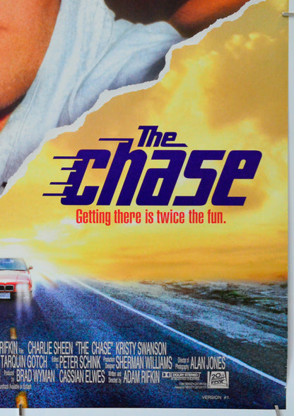 The Chase (Bottom Right) Cinema One Sheet Movie Poster 