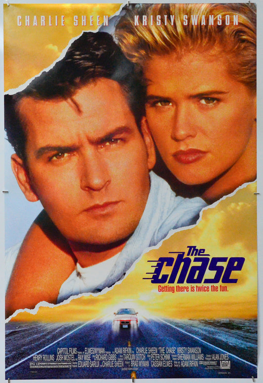 The Chase - Original One Sheet Poster - Film Poster - Movie Poster 