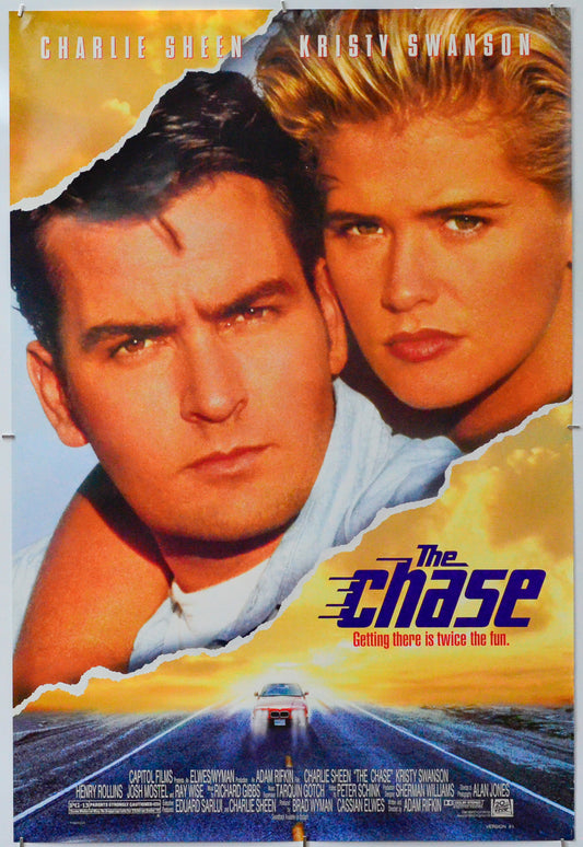 The Chase - Original One Sheet Poster - Film Poster - Movie Poster 