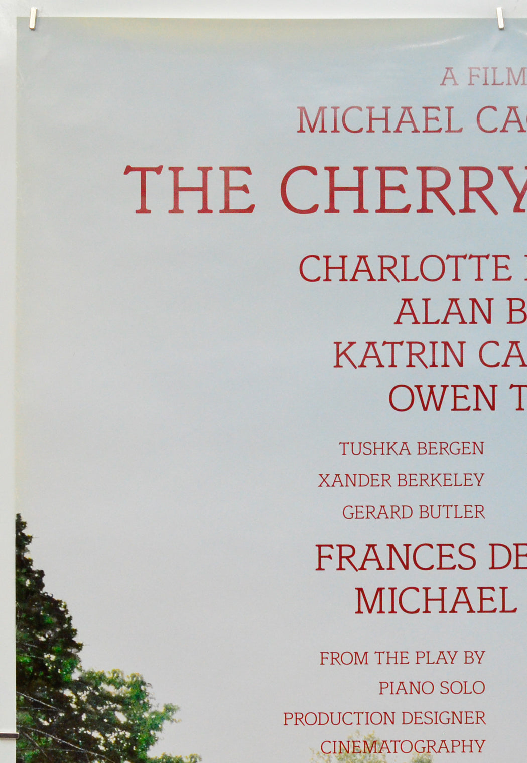 The Cherry Orchard (Top Left) Cinema One Sheet Movie Poster 