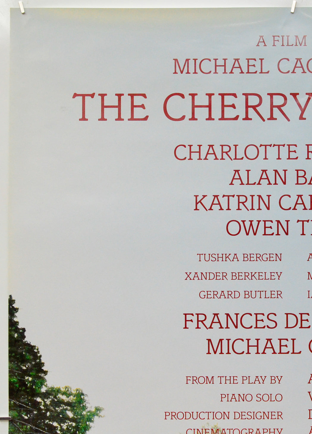 The Cherry Orchard (Top Left) Cinema One Sheet Movie Poster 