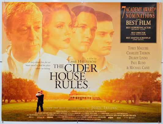 The Cider House Rules - Original Quad Poster - Film Poster - Movie Poster
