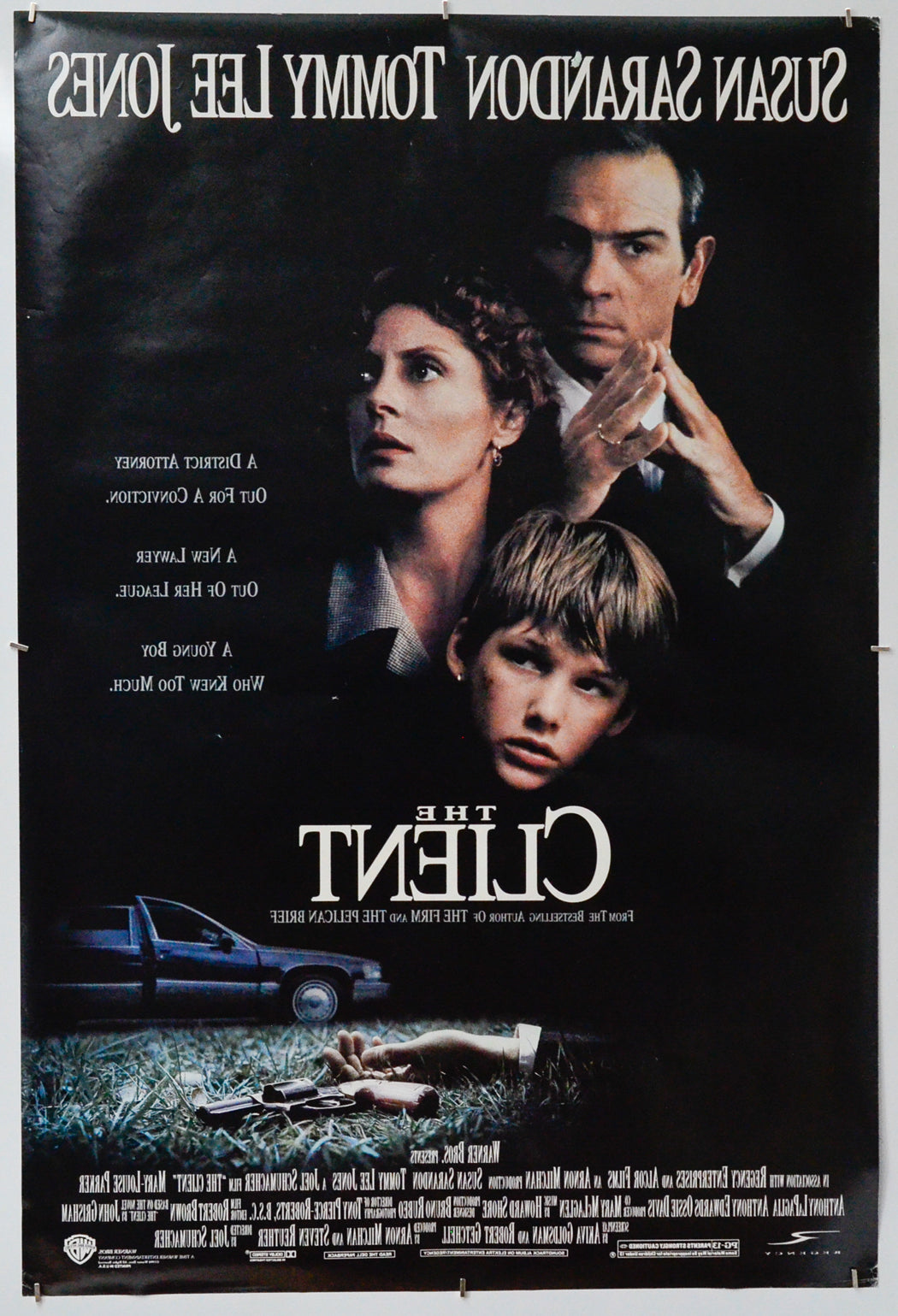 The Client (Back) Cinema One Sheet Movie Poster 