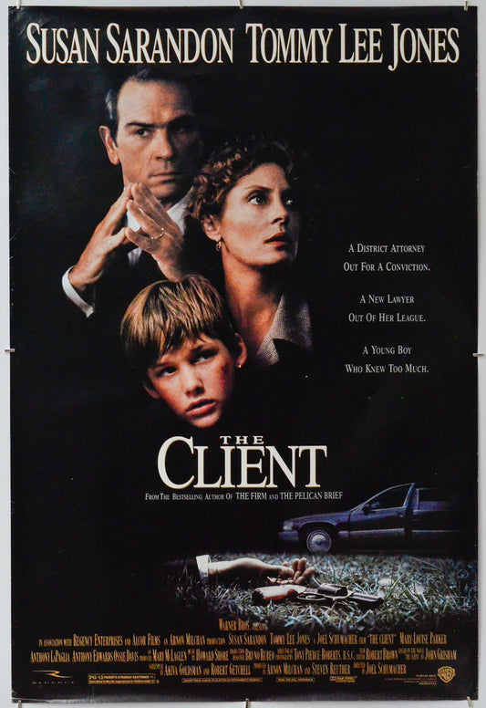 The Client - Original One Sheet Poster - Film Poster - Movie Poster 