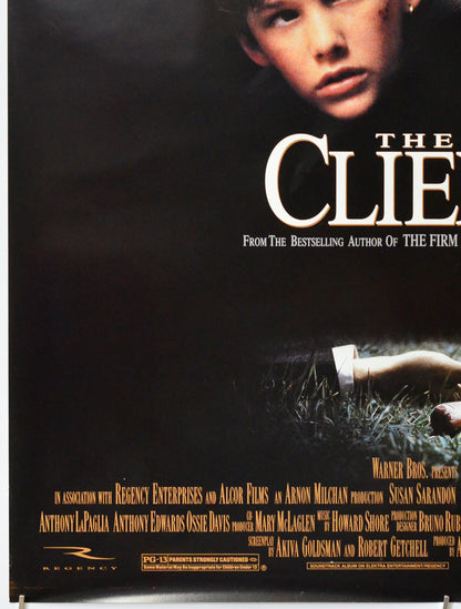 The Client (Bottom Left) Cinema One Sheet Movie Poster 