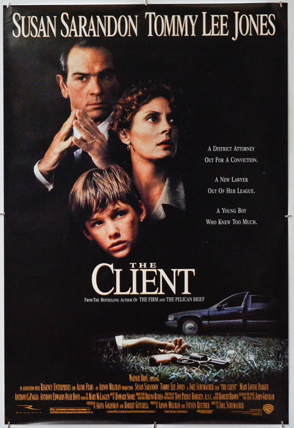 The Client - Original One Sheet Poster - Film Poster - Movie Poster 