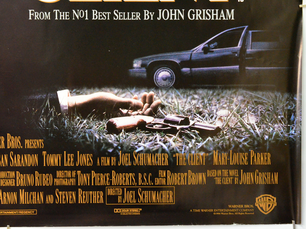 The Client (Bottom Right) Cinema Quad Movie Poster 