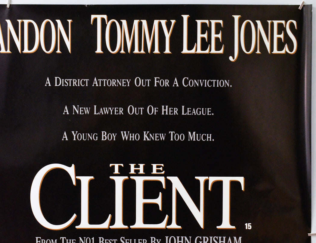 The Client (Top Right) Cinema Quad Movie Poster 