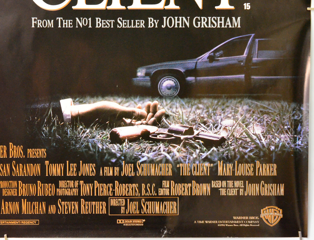 The Client (Bottom Right) Cinema Quad Movie Poster 