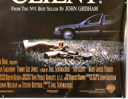 The Client (Bottom Right) Cinema Quad Movie Poster 