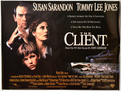 The Client - Original Quad Poster - Film Poster - Movie Poster