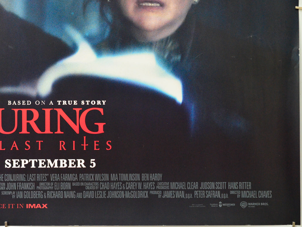 The Conjuring: Last Rites (Bottom Right) Cinema Quad Movie Poster 