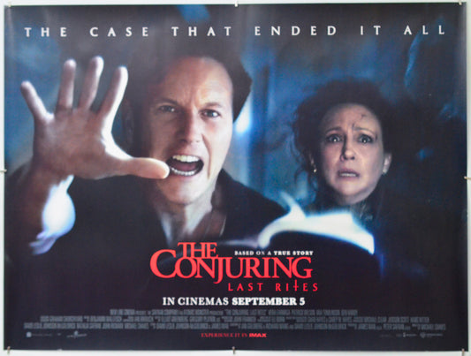 The Conjuring: Last Rites - Original Quad Poster - Film Poster - Movie Poster