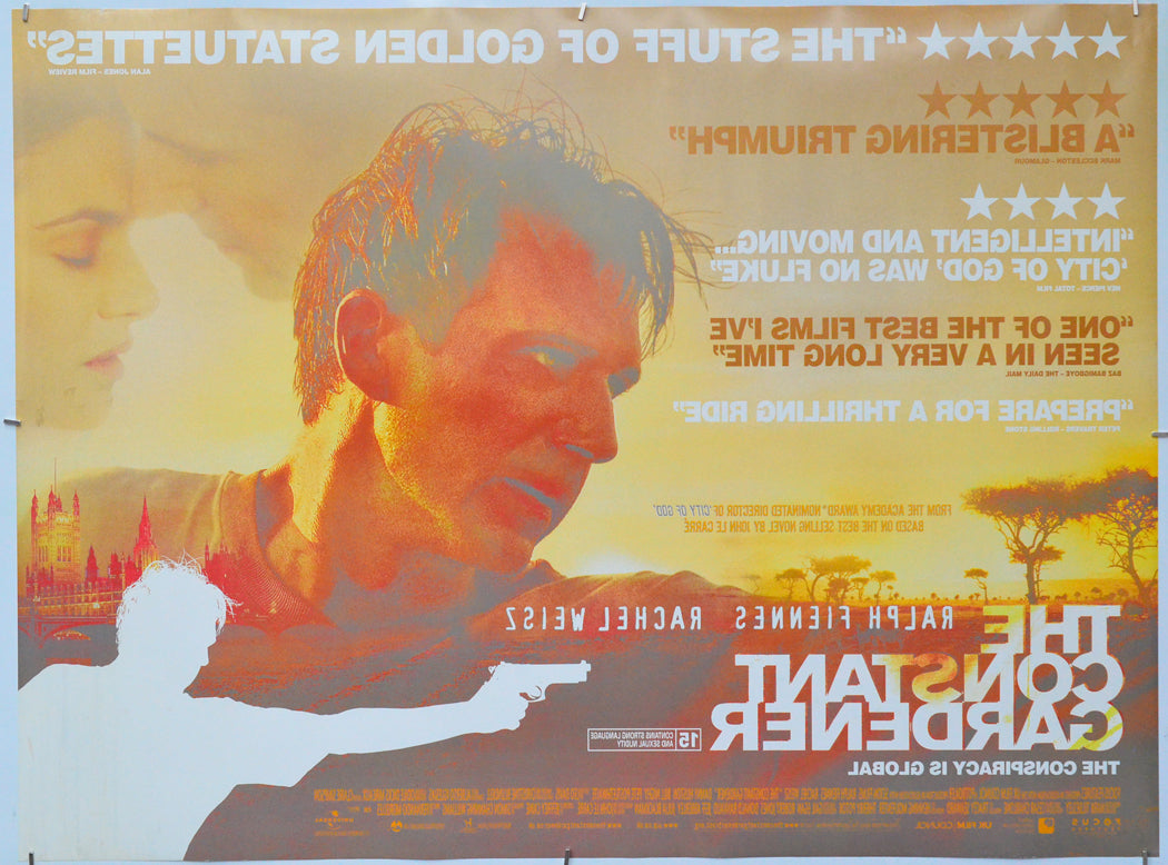 The Constant Gardener (Back) Cinema Quad Movie Poster 