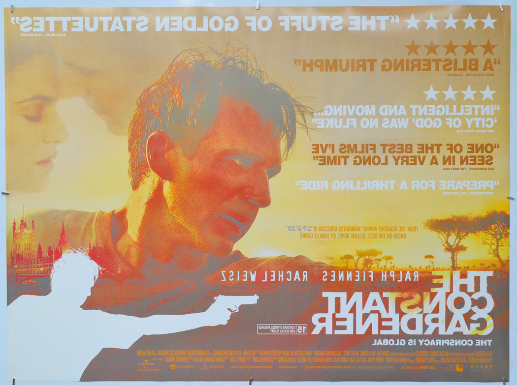 The Constant Gardener (Back) Cinema Quad Movie Poster 