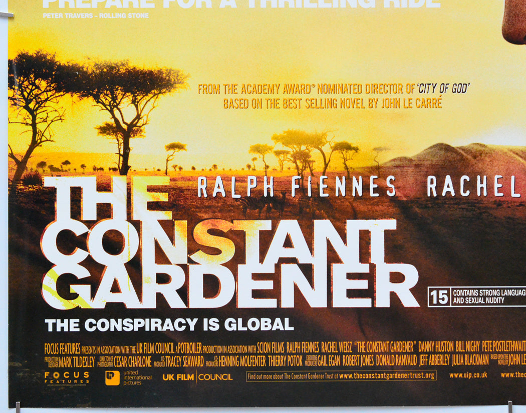 The Constant Gardener (Bottom Left) Cinema Quad Movie Poster 