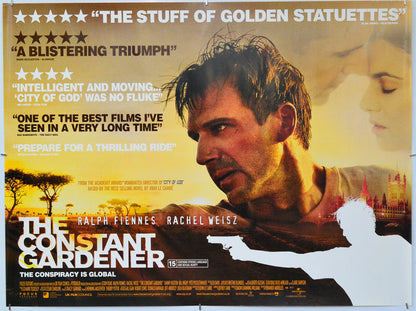The Constant Gardener - Original Quad Poster - Film Poster - Movie Poster