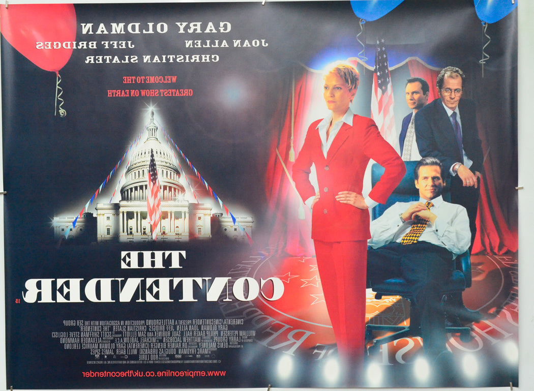 The Contender (Back) Cinema Quad Movie Poster 