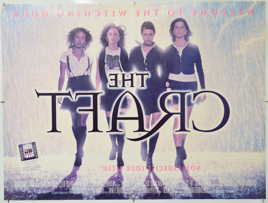 The Craft (Back) Cinema Quad Movie Poster 