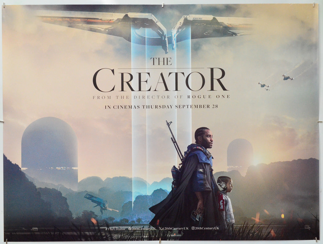 The Creator - Original Quad Poster - Film Poster - Movie Poster