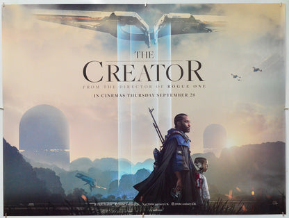 The Creator - Original Quad Poster - Film Poster - Movie Poster