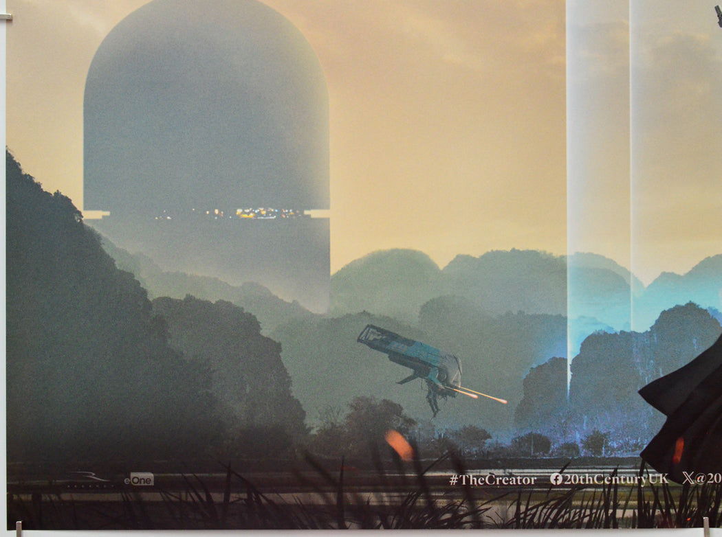 Aquaman And The Lost Kingdom (Bottom Left) Cinema Quad Movie Poster 