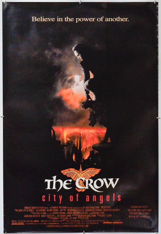 The Crow II : City Of Angels - Original One Sheet Poster - Film Poster - Movie Poster 
