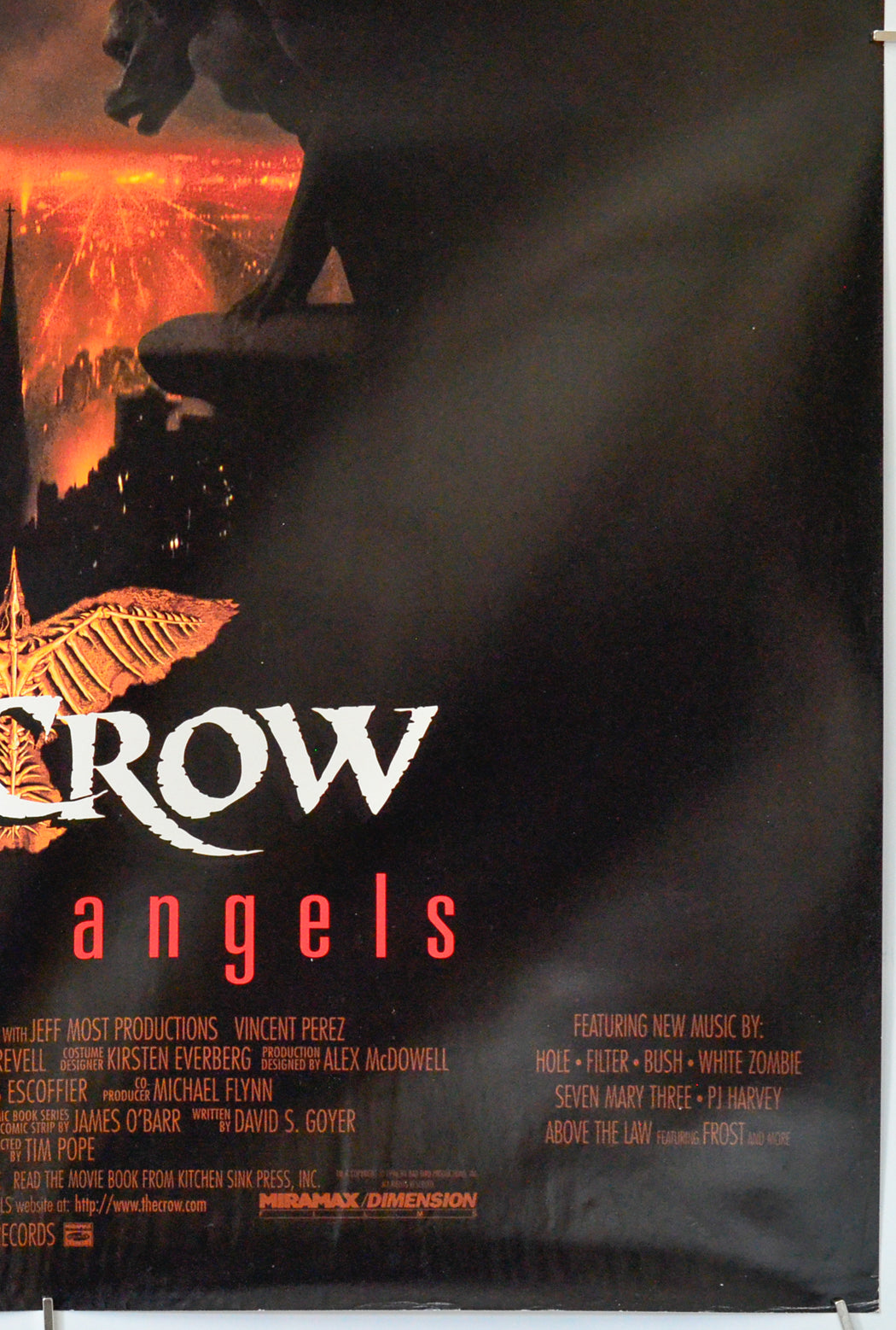 The Crow II : City Of Angels (Bottom Right) Cinema One Sheet Movie Poster 