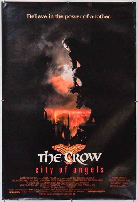 The Crow II : City Of Angels - Original One Sheet Poster - Film Poster - Movie Poster 