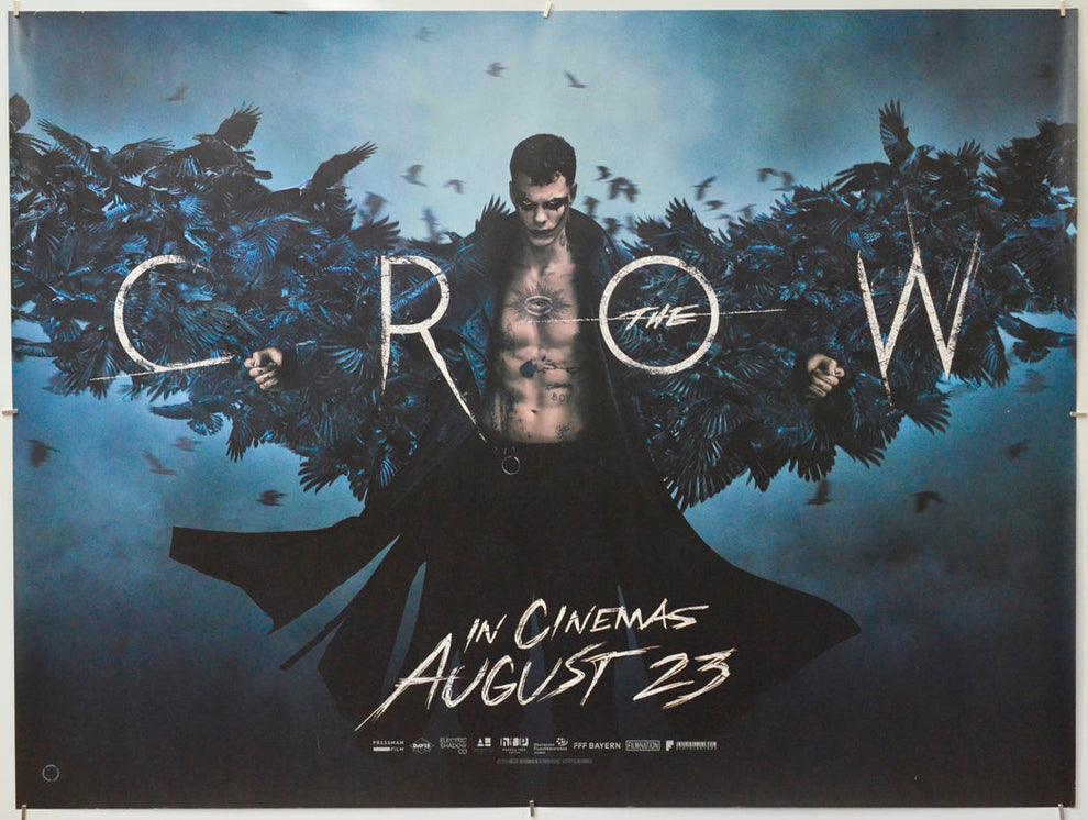 “The Crow” Original Quad Poster - Film Poster - Movie Poster – pastposters