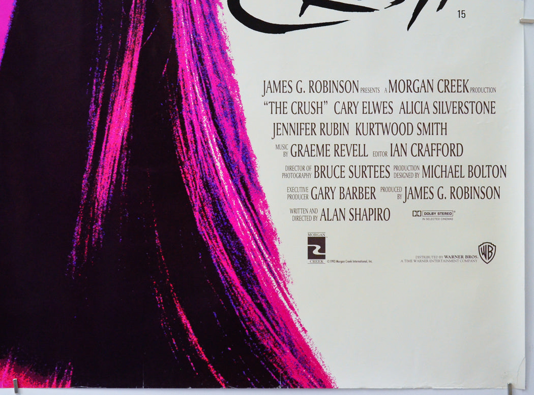 The Crush (Bottom Right) Cinema Quad Movie Poster 