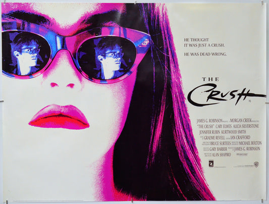 The Crush - Original Quad Poster - Film Poster - Movie Poster