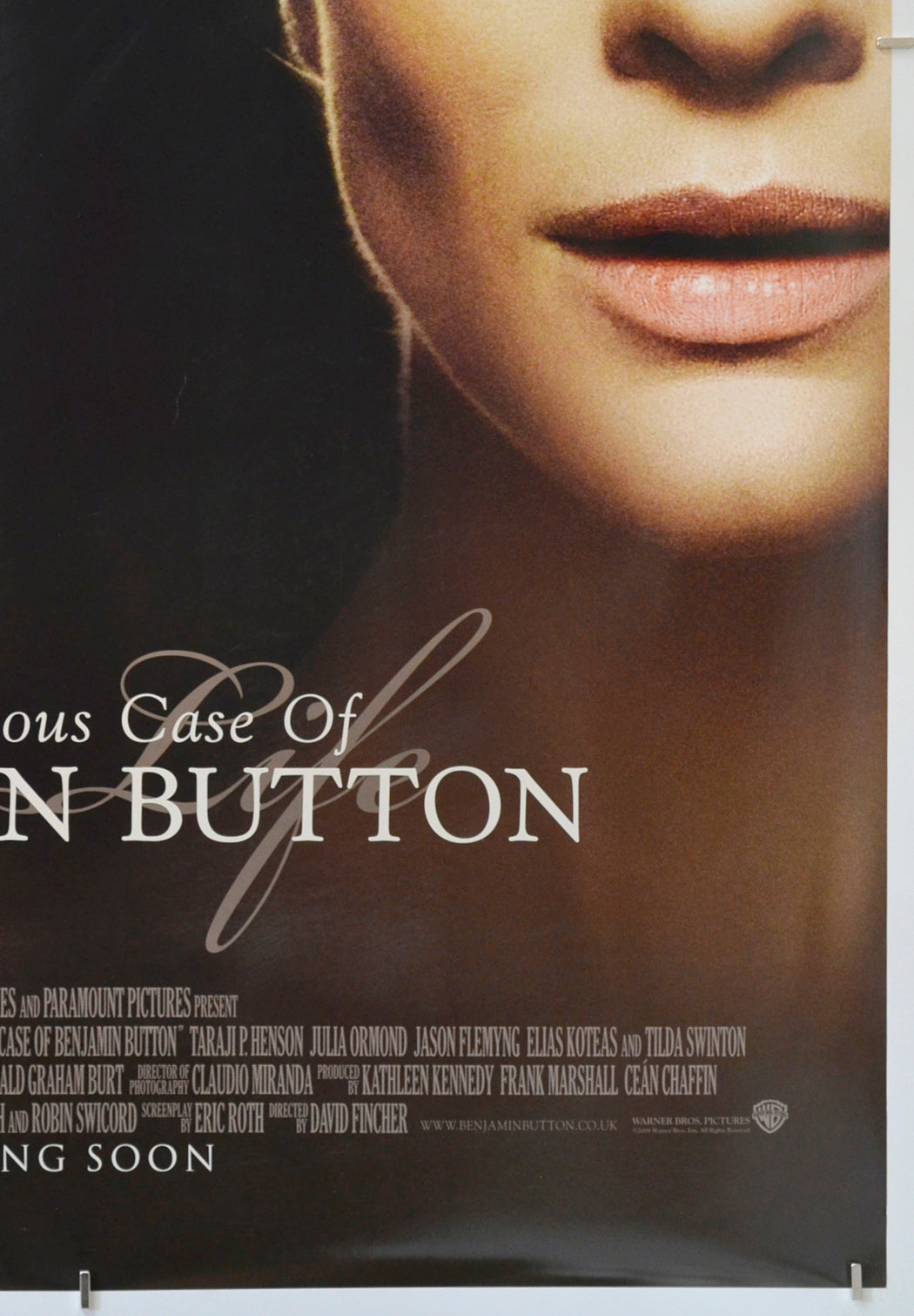 The Curious Case Of Benjamin Button (Bottom Right) Cinema One Sheet Movie Poster 