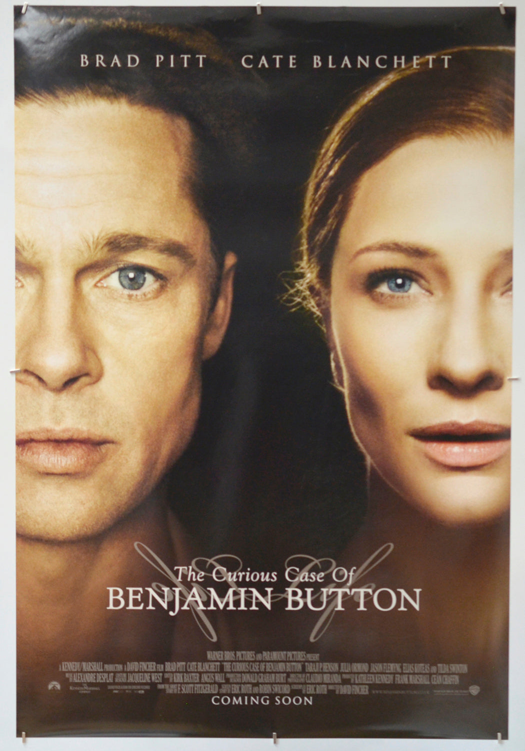 The Curious Case Of Benjamin Button - Original One Sheet Poster - Film Poster - Movie Poster 